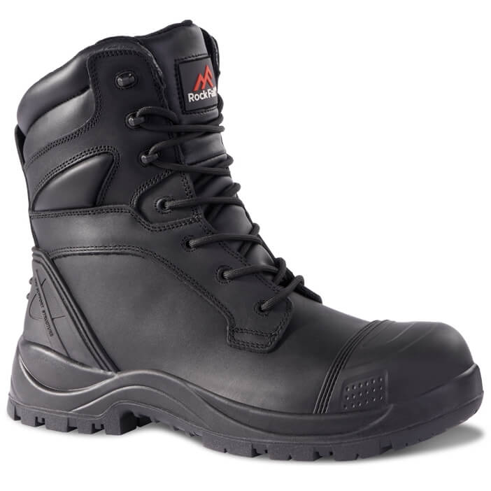 Rock Fall RF470 Clay Non Metallic S3 HRO WR SRC Safety Boot